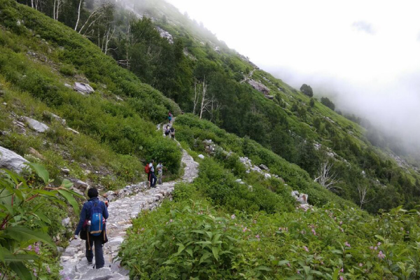 JUDA-KA-TALAB TO Chaainsheel Bugyal Trek BASE